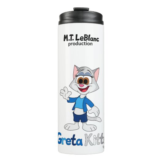 Greta Kitty Thermosbeker (Voorkant)