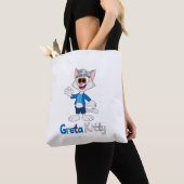 Greta Kitty Tote Tas (Dichtbij)