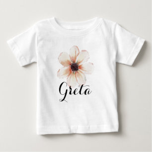 Greta Naam Baby Meisjes Onthullen Pasgeboren Roze