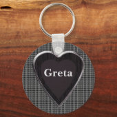Greta Stole My Heart Keychain (Voorkant)
