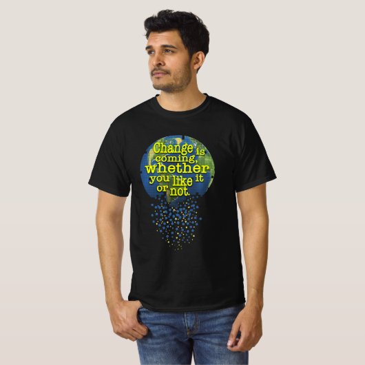 Greta Thunberg Quotes T-shirt (Voorkant volledig)