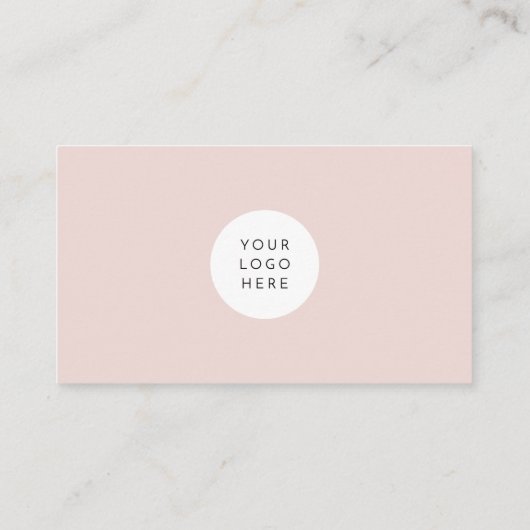 GRETCHEN | Blush Smudge modern Small Makeup-merk Visitekaartje (Achterkant)