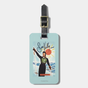 Gretchen Fraser Advertisement Poster Bagagelabel