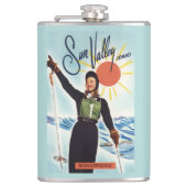 Gretchen Fraser Advertisement Poster Heupfles (Voorkant)