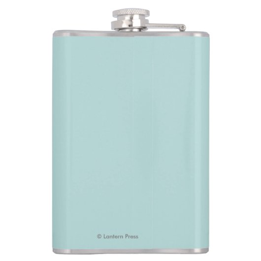 Gretchen Fraser Advertisement Poster Heupfles (Achterkant)