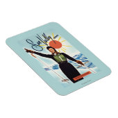 Gretchen Fraser Advertisement Poster Magneet (Rechterzijde)