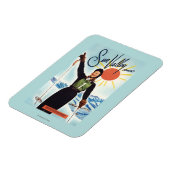 Gretchen Fraser Advertisement Poster Magneet (Linkerzijde)