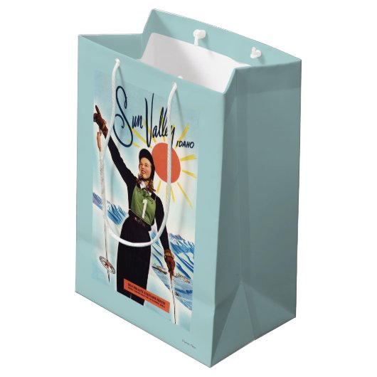 Gretchen Fraser Advertisement Poster Medium Cadeauzakje (Achterkant Gekanteld)