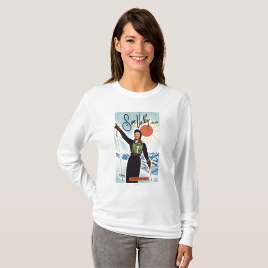 Gretchen Fraser Advertisement Poster T-shirt (Voorkant volledig)