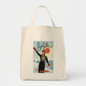 Gretchen Fraser Advertisement Poster Tote Bag (Voorkant)