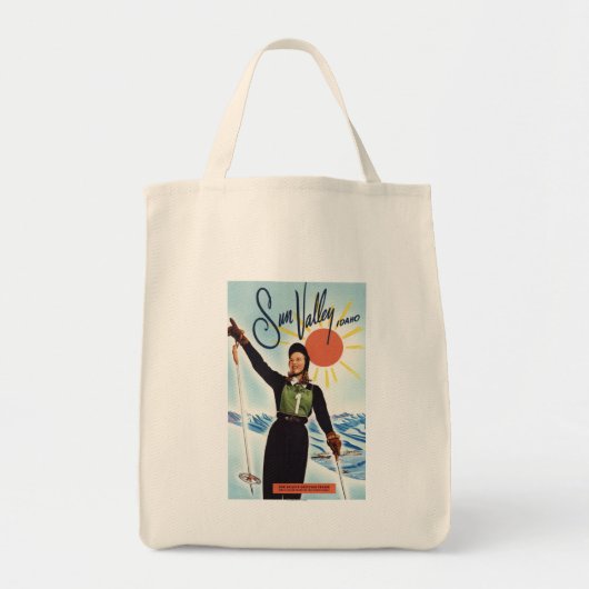 Gretchen Fraser Advertisement Poster Tote Bag (Voorkant)