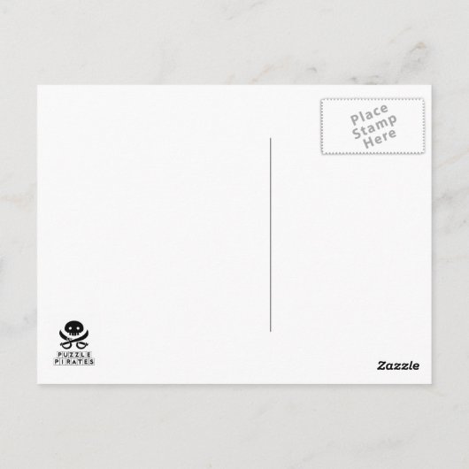 Gretchen Goldfang Post Card Briefkaart (Achterkant)