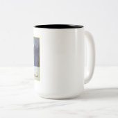 Gretchen (Kunigk) Fraser Tweekleurige Koffiemok (Voorkant rechts)