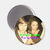 Gretchen & Regina: Regel ... WEER MAGNEET! Magneet (Voorkant / Achterkant)