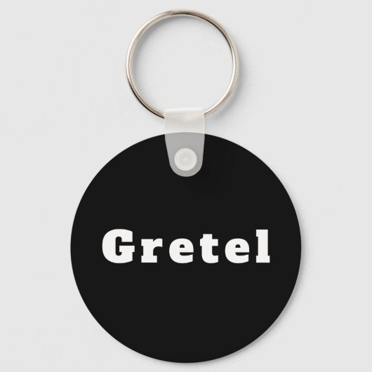 Gretel Sleutelhanger (Achterkant)