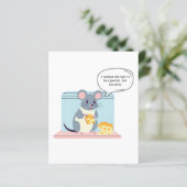 gretige kleine muis (Staand voorkant)