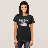 Gretna Nebraska USA T-shirt (Voorkant volledig)