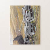 Grevasalvas Bergdorf Legpuzzel (Verticaal)