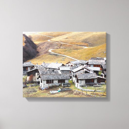 Grevasalvas Canvas Afdruk (Voorkant)