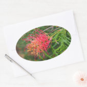 Grevillea bloem stickers (Envelop)