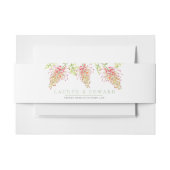 Grevillea bloemen waterverf groen wit uitnodigingen wikkel (Voorkant Voorbeeld)