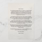  Grey 3 Multi Photos Collage Pet Dog Wedding idea Folie Uitnodiging (Achterkant)