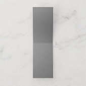 Grey #767676, Gunak Afsprakenkaart (Binnenkant ongevouwen)