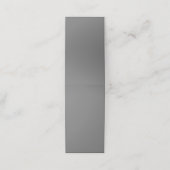 Grey #767676, Gunak Afsprakenkaart (Buitenkant ongevouwen)