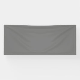 Grey #767676, Gunak Vinyl Banner