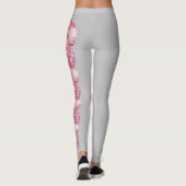 Grey Alabama Camellia State Flower Leggings (Achterkant)