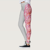 Grey Alabama Camellia State Flower Leggings (Links)