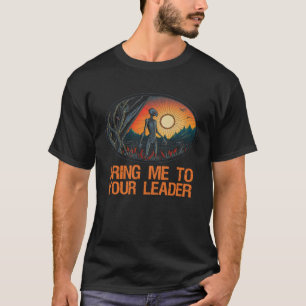 Grey Alien Breng me naar je leider Extraterresti T-shirt