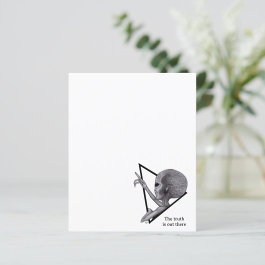 Grey Alien, de waarheid is er (Staand voorkant)