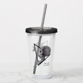 Grey Alien, de waarheid is er Acryl Drinkbeker (Achterkant)