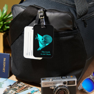 Grey Alien, de waarheid is er Bagagelabel