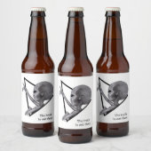 Grey Alien, de waarheid is er Bier Etiket (Flessen)