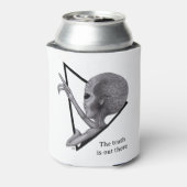 Grey Alien, de waarheid is er Blikjeskoeler (Blikje Achterkant)