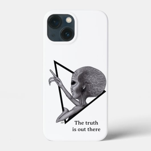 Grey Alien, de waarheid is er Case-Mate iPhone Case (Achterkant)