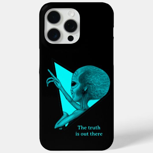 Grey Alien, de waarheid is er Case-Mate iPhone Case (Achterkant)