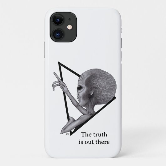 Grey Alien, de waarheid is er Case-Mate iPhone Case (Achterkant)