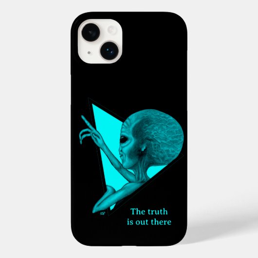 Grey Alien, de waarheid is er Case-Mate iPhone Case (Achterkant)