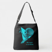 Grey Alien, de waarheid is er Crossbody Tas (Achterkant)