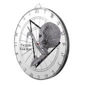 Grey Alien, de waarheid is er Dartbord (Voorkant Rechts)