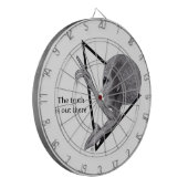 Grey Alien, de waarheid is er Dartbord (Voorkant Links)