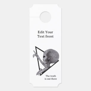 Grey Alien, de waarheid is er Deurhanger