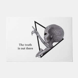 Grey Alien, de waarheid is er Deurmat