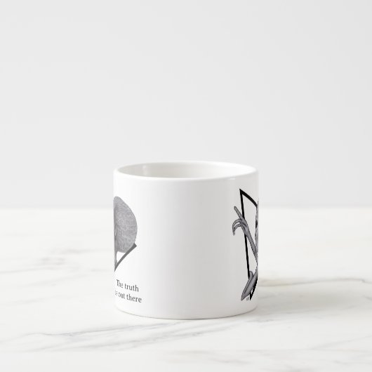 Grey Alien, de waarheid is er Espresso Kop (Voorkant)