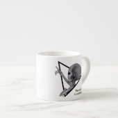 Grey Alien, de waarheid is er Espresso Kop (Voorkant rechts)