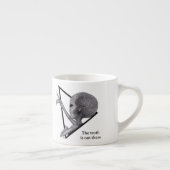 Grey Alien, de waarheid is er Espresso Kop (Rechts)