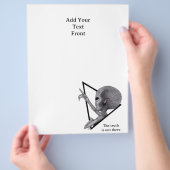 Grey Alien, de waarheid is er Flyer (Hand)